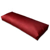 Vidaxl Back Cushion Tapizado de 120x40x10 cm de vino rojo