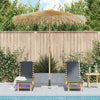 Vidaxl Parasol realizzato in bambù con tetto di foglie di banana 270 cm