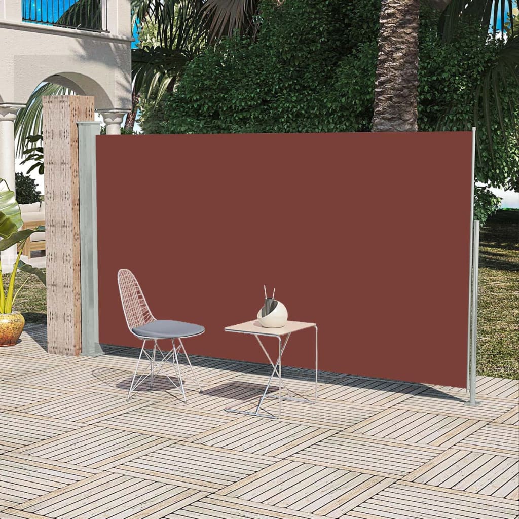 Vidaxl Garden Screen estendibile 160x300 cm marrone
