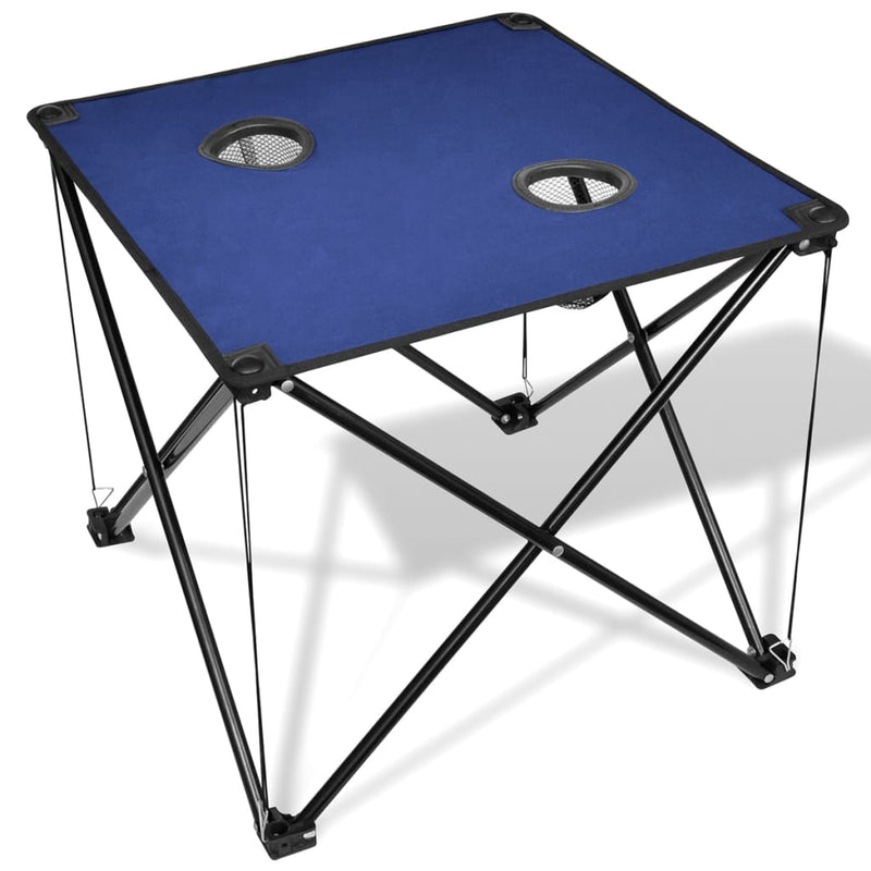 VIDAXL CAMPING TABELLO CLATSIBILE (blu)