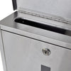 Acero inoxidable de vidaxl beticbox