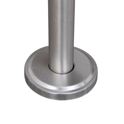 Acero inoxidable de buzón de buzón Vidaxl estándar