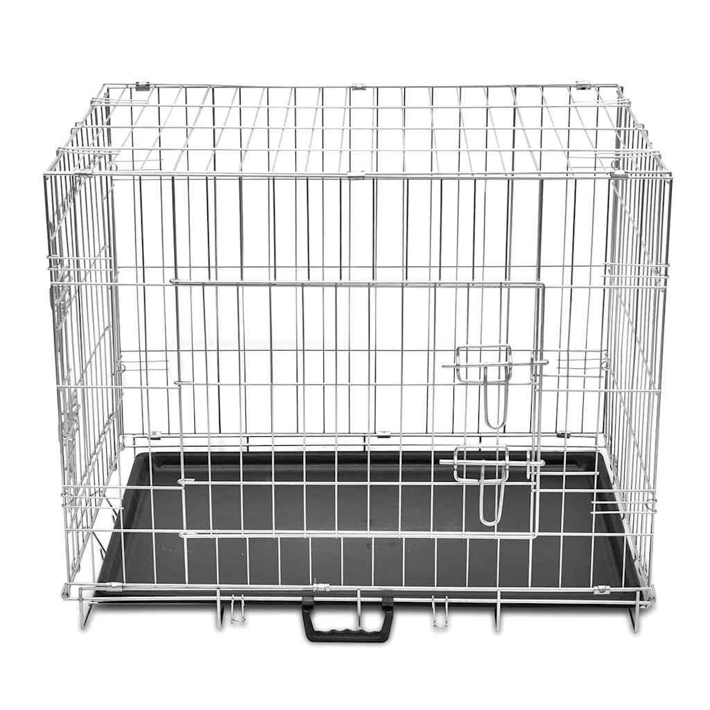 Vidaxl Dog Bank Plegable M Metal