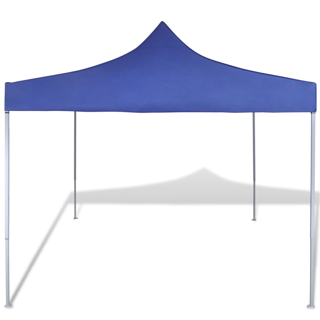Tenda pieghevole Vidaxl 3x3 m blu
