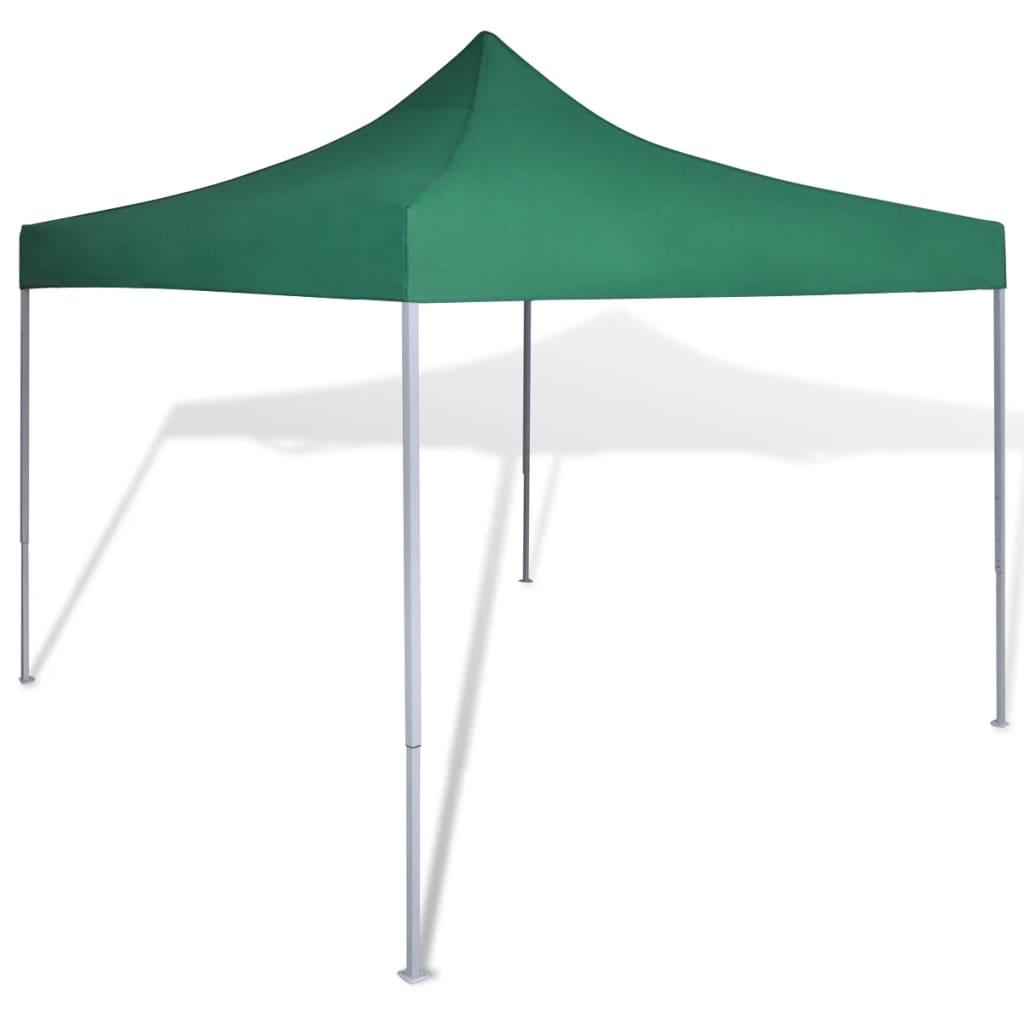 Tenda pieghevole Vidaxl 3x3 m verde