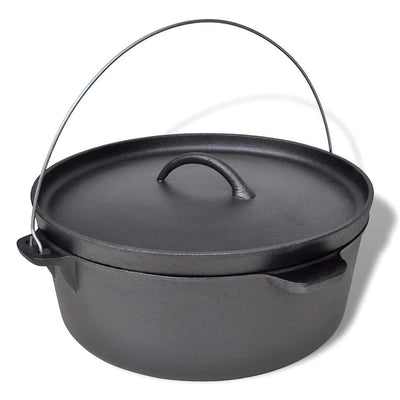 Vidaxl Braadpan 11.3 L incluyendo accesorios