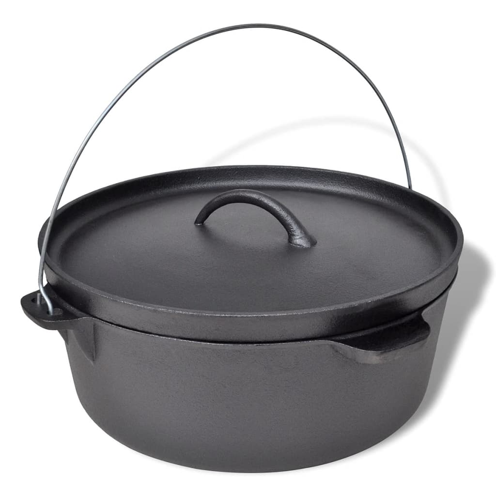 Vidaxl Braadpan 11.3 L incluyendo accesorios