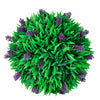 Vidaxl Bxussen a 2 parti set sferico con lavanda 30 cm