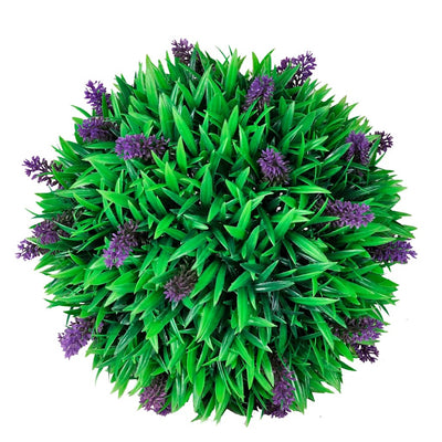 Vidaxl Bxussen a 2 parti set sferico con lavanda 30 cm