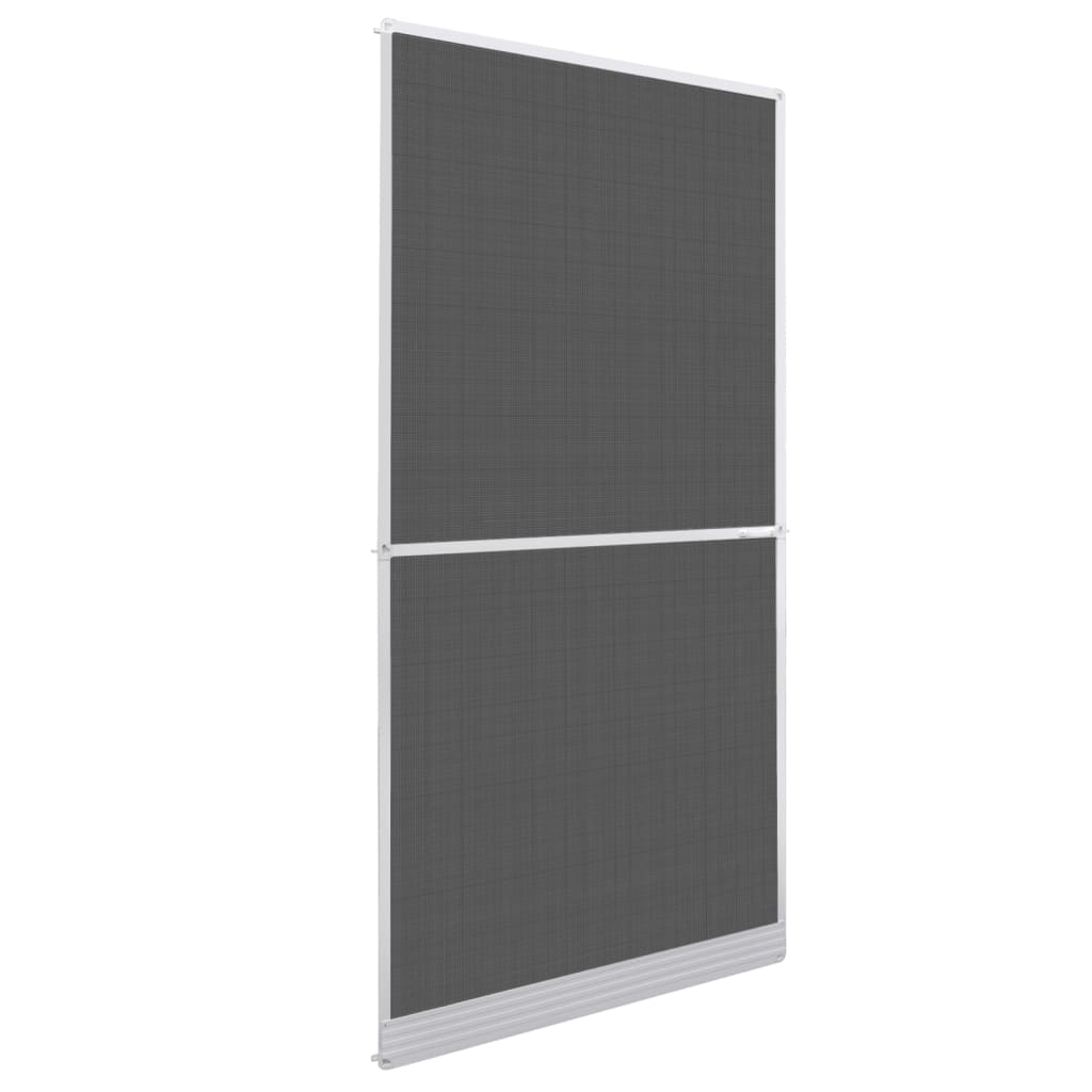 Puerta de pantalla Vidaxl con bisagras de 100x215 cm de blanco