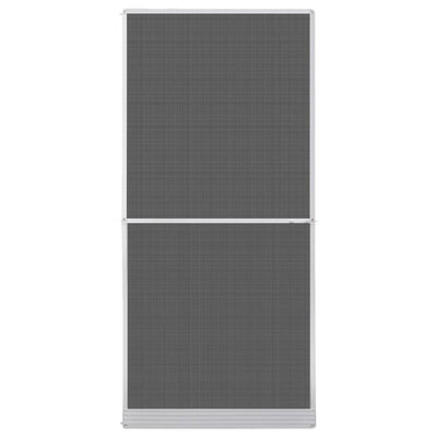 Porta dello schermo Vidaxl con cerniere da 100x215 cm bianco