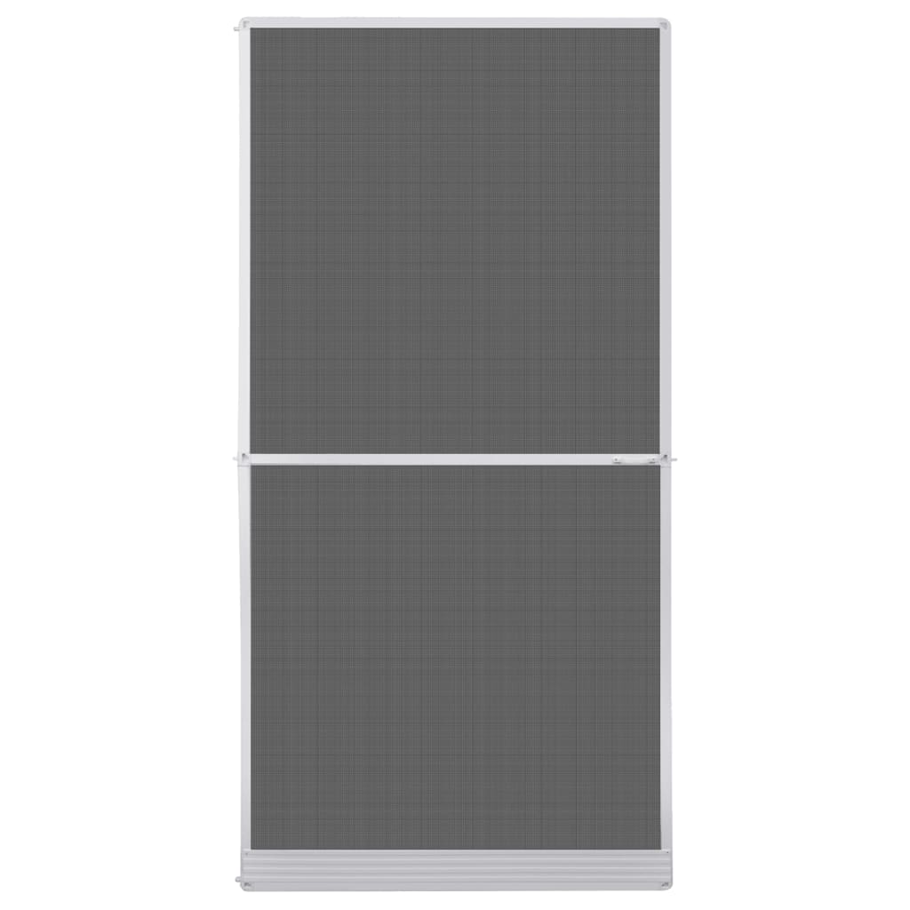 Puerta de pantalla Vidaxl con bisagras de 120x240 cm de blanco