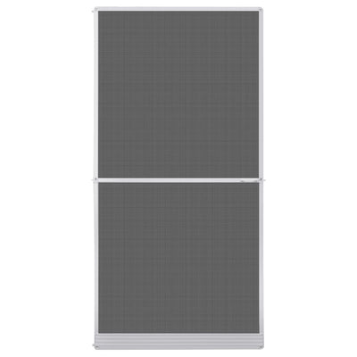 Puerta de pantalla Vidaxl con bisagras de 120x240 cm de blanco
