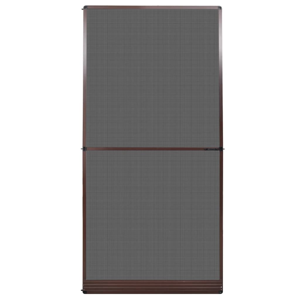 Puerta de pantalla Vidaxl con bisagras Brown 120 x 240 cm