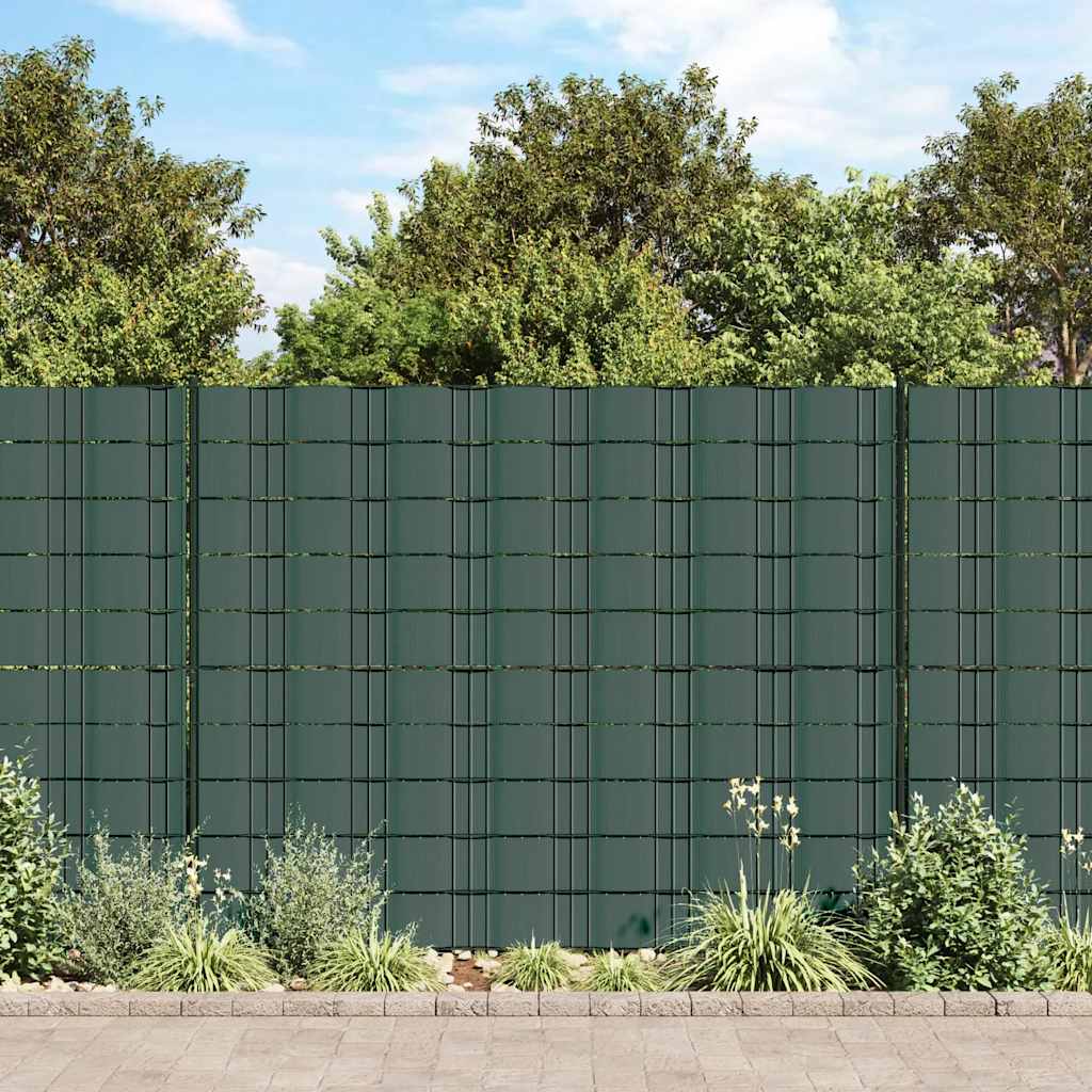 Vidaxl Garden Screen 70x0.19 M PVC verde
