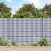 Vidaxl Garden Screen 70x0.19 M PVC Grigio chiaro