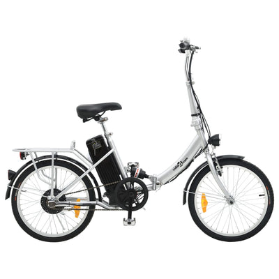Vidaxl Bicicleta eléctrica plegable con batería de iones de litio aleación de aluminio