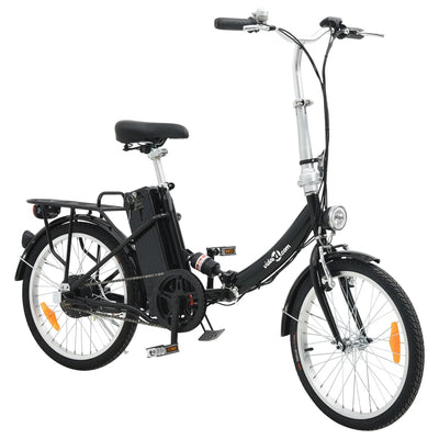 Vidaxl Bicicleta eléctrica plegable con batería de iones de litio aleación de aluminio