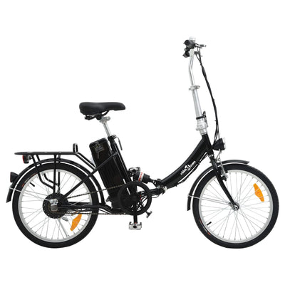 Vidaxl Bicicleta eléctrica plegable con batería de iones de litio aleación de aluminio