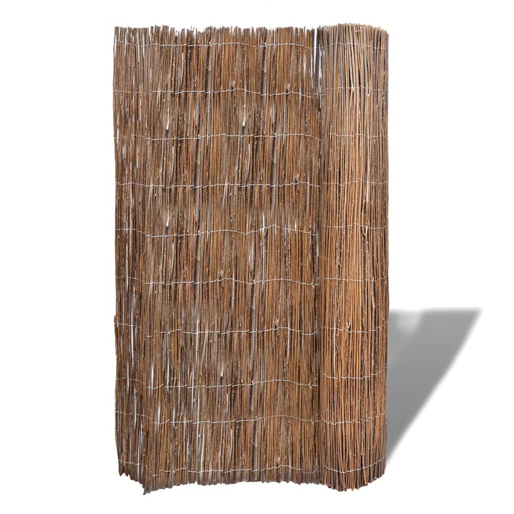 Pantalla de jardín Vidaxl 300x100 cm Wilgenhout