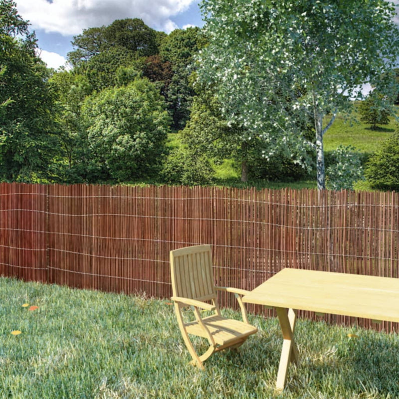 Pantalla de jardín Vidaxl 300x100 cm Wilgenhout