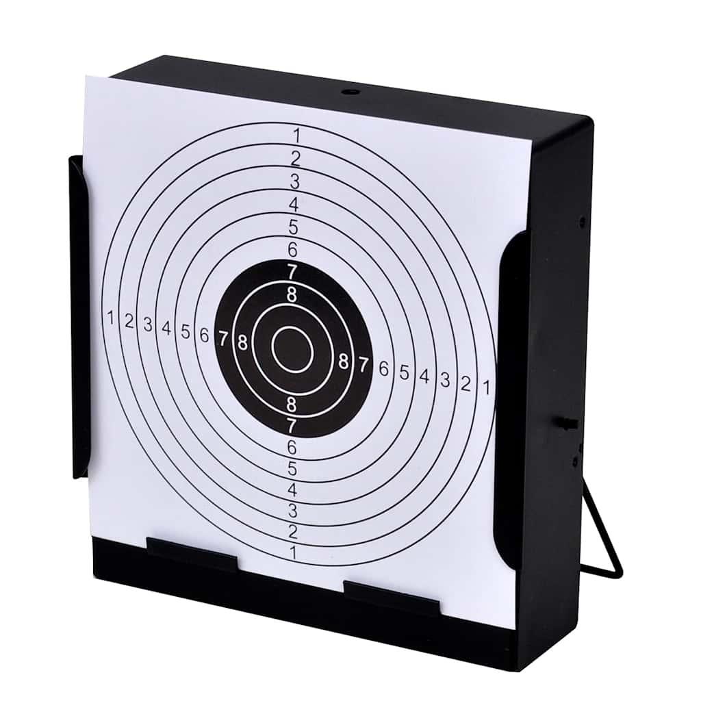 Vidaxl Shooting Armade quadrato con 100 bersagli di carta 14 cm