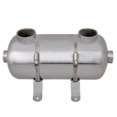 Vidaxl Interquangador de calor de piscina 355 x 134 mm 40 kW