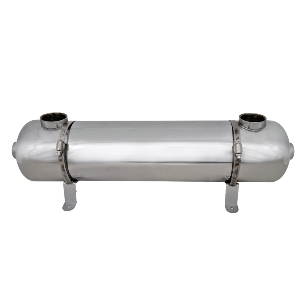 Vidaxl Intercambiador de calor de piscina 613 x 134 mm 75 kW