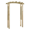 Vidaxl Garden Arch 150x60x210 cm legno