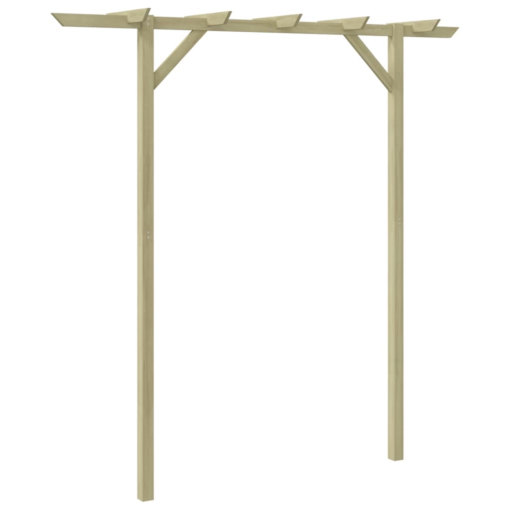 Vidaxl Pérgola 205x40x203 cm de madera