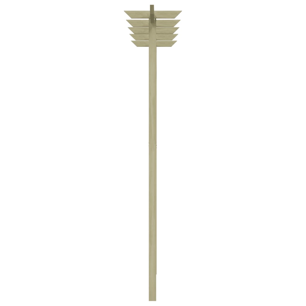 Vidaxl Pérgola 205x40x203 cm de madera