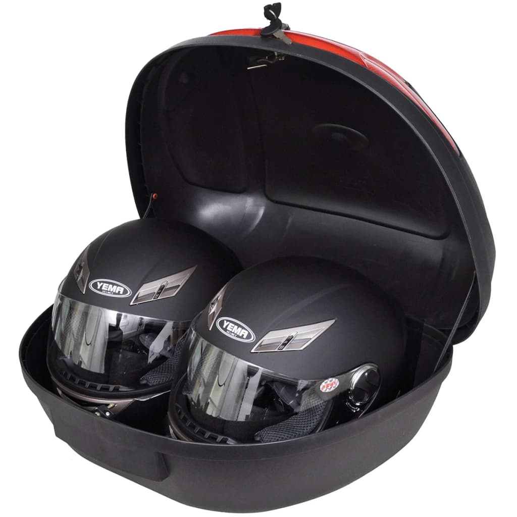 Vidaxl Top Case per motociclette 72 L per 2 caschi