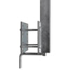 Vidaxl de 2 piezas de soporte de arco de rodillo para el remolque del barco 59-84 cm