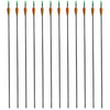 Vidaxl recurveboog standaard met pijlen 30 0,6 cm glasvezel 12 stuks