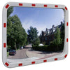 Vidaxl Mirror de tráfico Rectangular con reflectores 60x80 cm