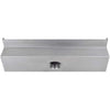 Vidaxl piscina agua otoño rectangular 45 cm de acero inoxidable
