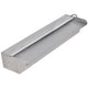 Vidaxl Cascada de piscina con LED Rectangular 45 cm de acero inoxidable