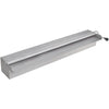 Cascada de la piscina de Vidaxl con LED rectangular de 60 cm de acero inoxidable