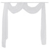 Vidaxl Overgijn Translucent Voile 140 x 600 cm blanco