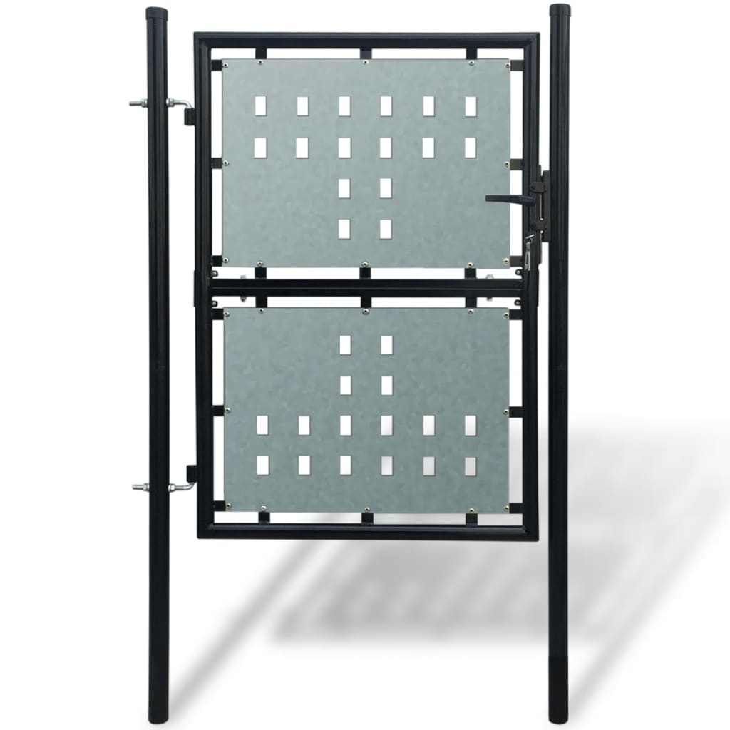 Porta Vidaxl solo 100x175 cm nero