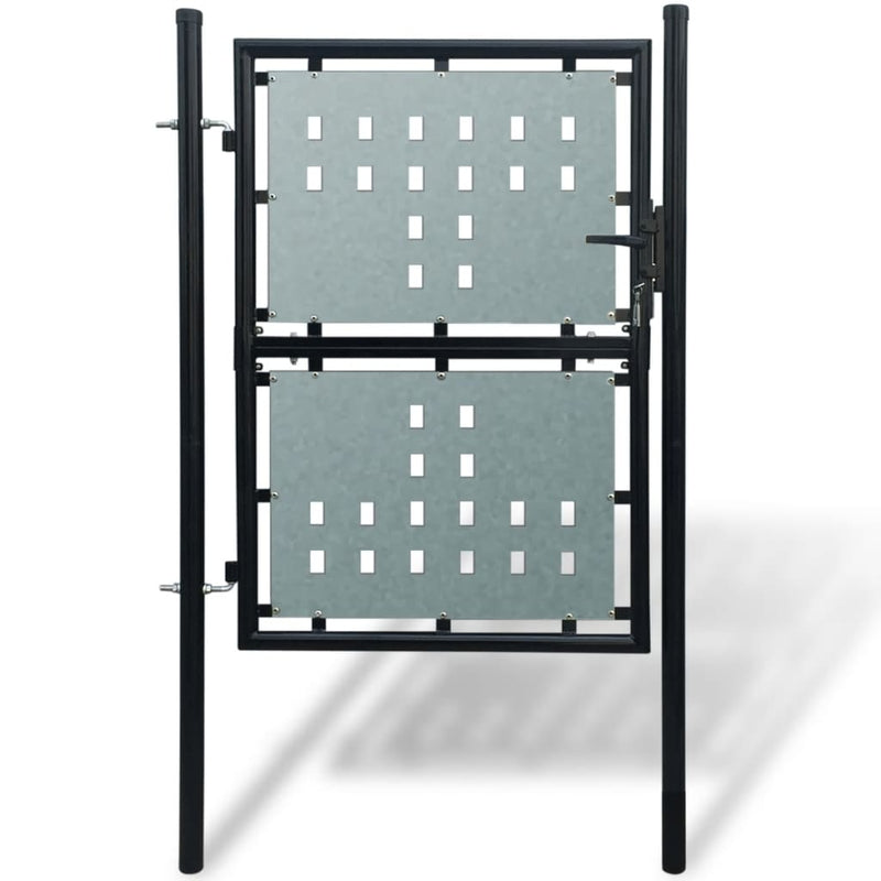 Porta Vidaxl solo 100x175 cm nero