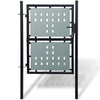 Porta Vidaxl solo 100x200 cm nero