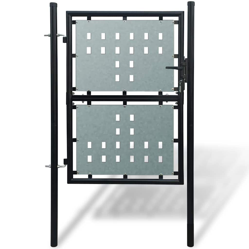 Porta Vidaxl solo 100x200 cm nero