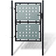 Porta Vidaxl solo 100x200 cm nero