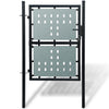 Porta Vidaxl solo 100x225 cm nero