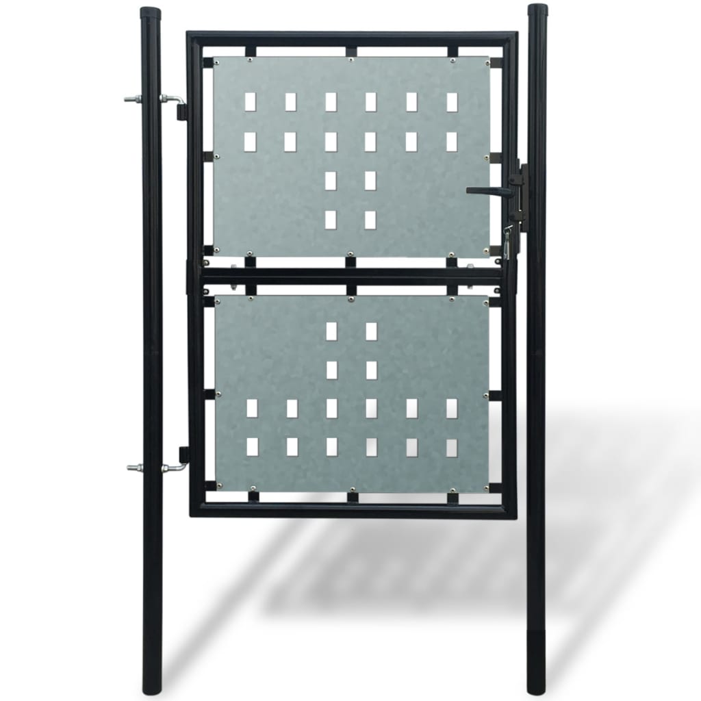 Porta Vidaxl solo 100x225 cm nero