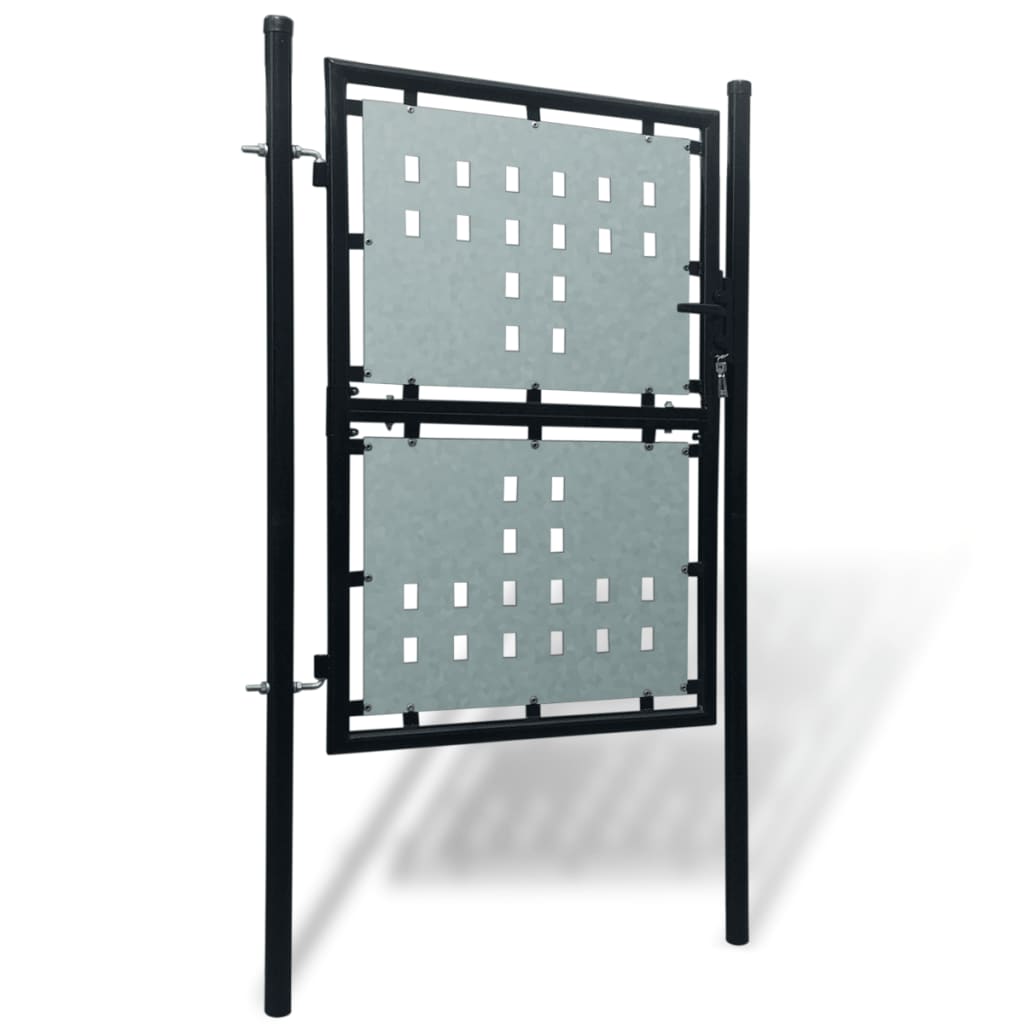 Porta Vidaxl solo 100x225 cm nero