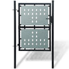 Porta Vidaxl solo 100x250 cm nero
