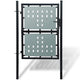 Porta Vidaxl solo 100x250 cm nero