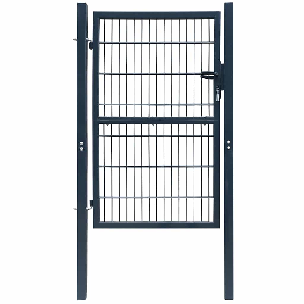 Vidaxl Port Double Rasco (caviglia) 106x190 cm grigio antracite